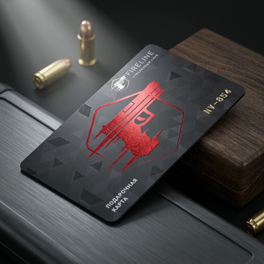 Подарочный сертификат стрелкового клуба FIRELINE