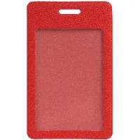 Чехол для пропуска, красный