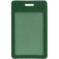Чехол для пропуска, темно-зеленый