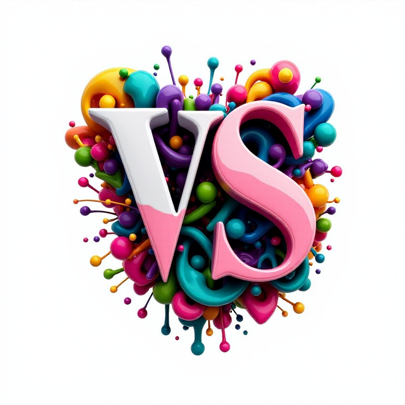 Вензель в стиле абстракция