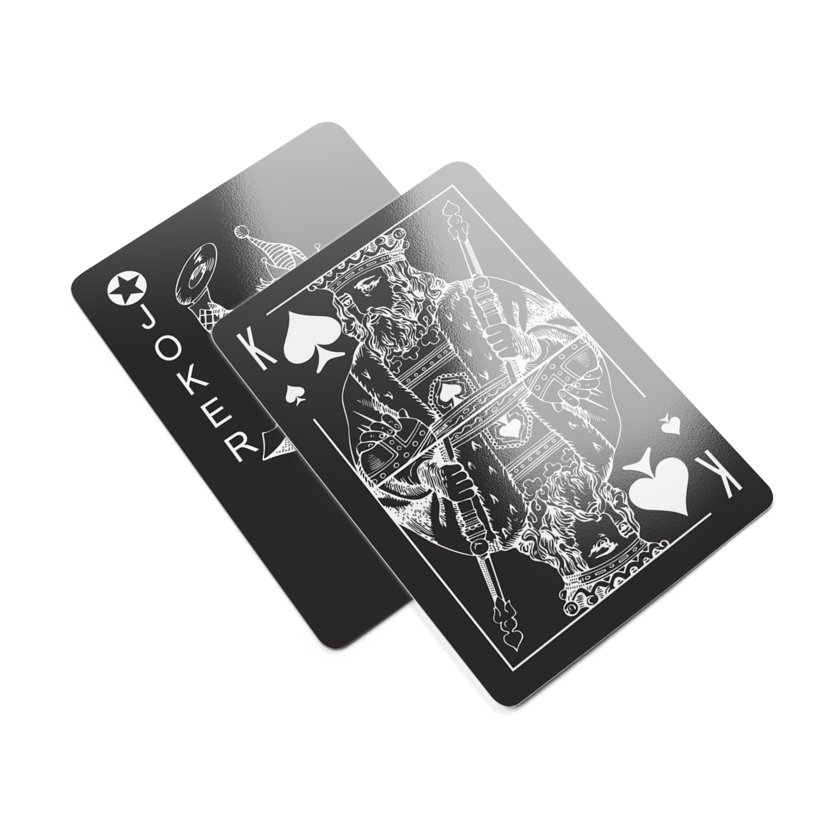 Черные игральные карты