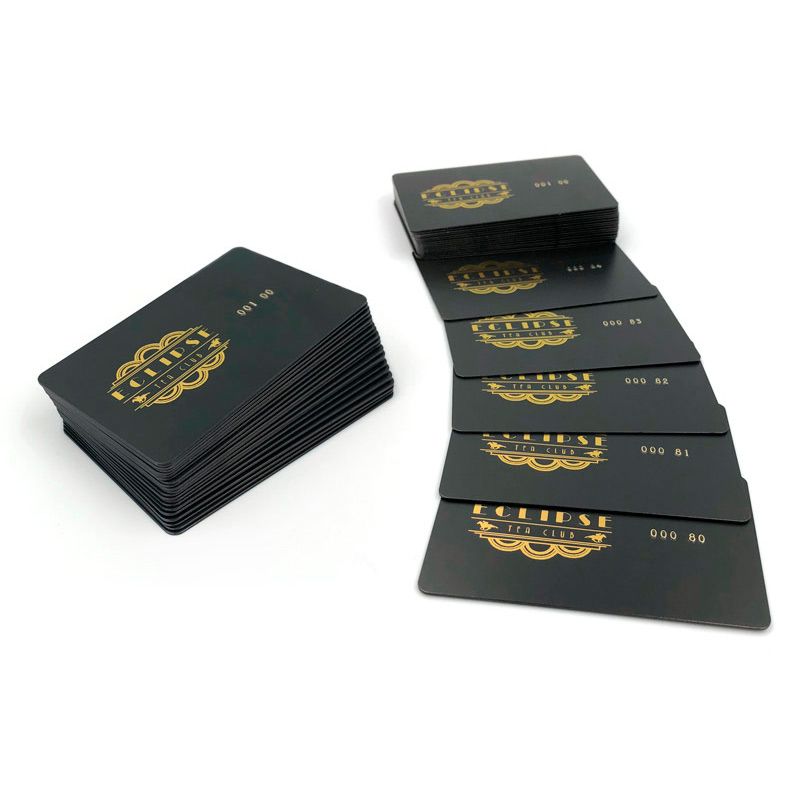 Печать визиток с окрасом торцов