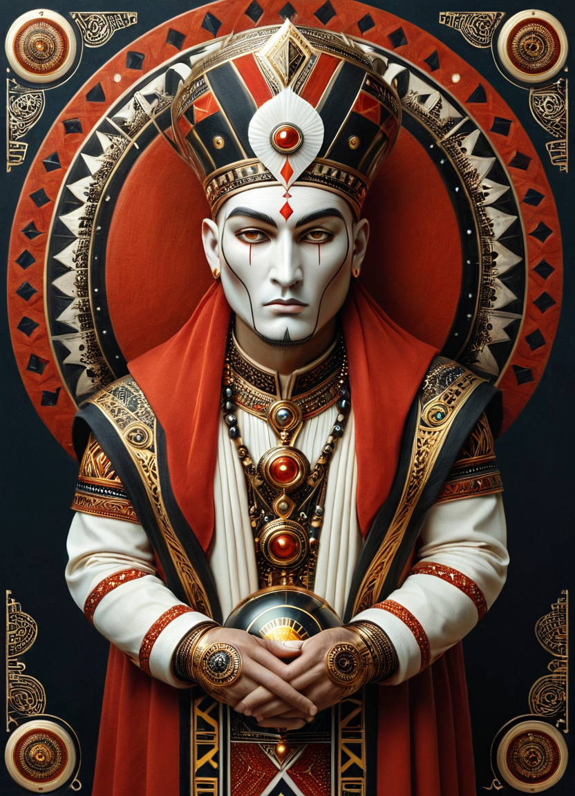 Образ короля для покерной колоды