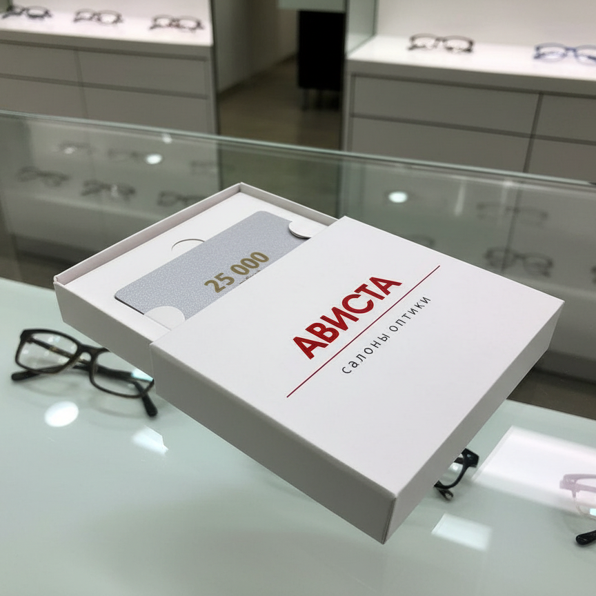Подарочный сертификат АВИСТА