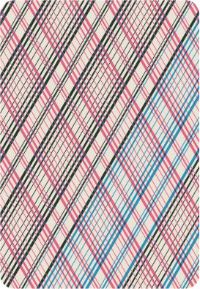 Рубашка для игральных карт- штриховка красный тон