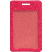 Чехол для пропуска, малиновый