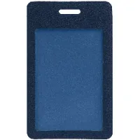 Чехол для пропуска, синий