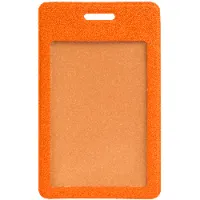 Чехол для пропуска, оранжевый