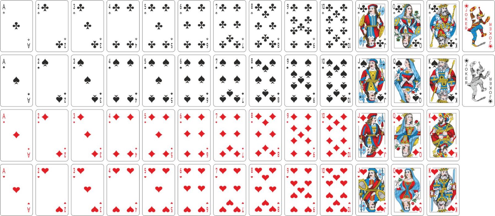 Полный набор карт. Игральные карты колода 54. Покер колода 52 карты. Колода в 52 карты в холдеме. Карты 56 колода.