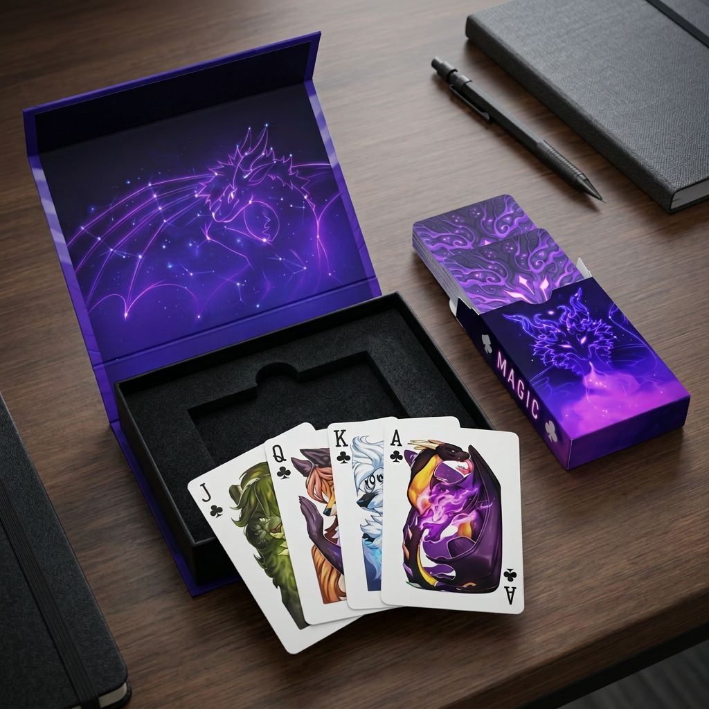 Карточный брендированный набор MAGIC