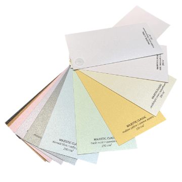 Большой ассортимент металлизированных оттенков