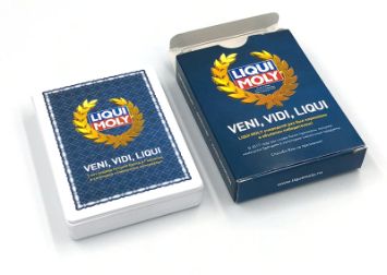 Колода игральных пластиковых карт Liqui Moly