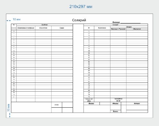 Макет предчека