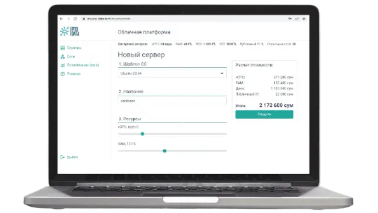 Облачная платформа и виртуальные серверы Pro-Data