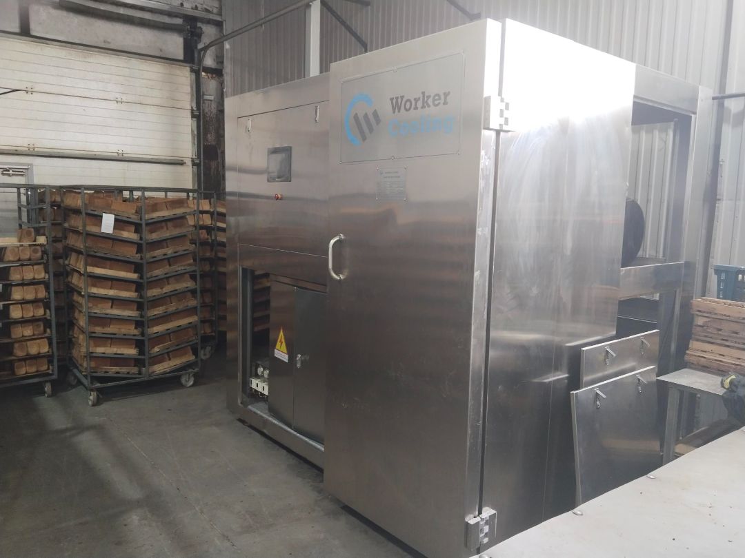 камера вакуумного охлаждения хлеба