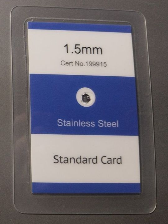 тесты карточки для металлодетектора