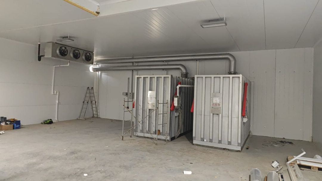 камера вакуумного охлаждения салатов