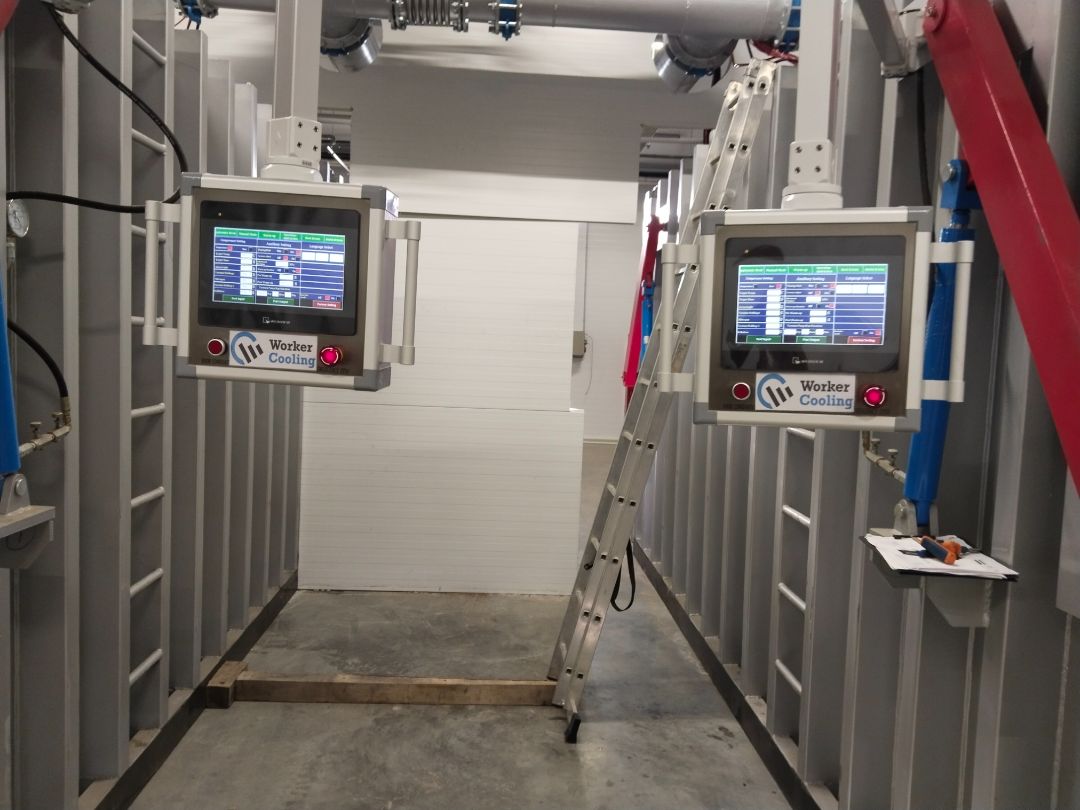 камера вакуумного охлаждения салатов