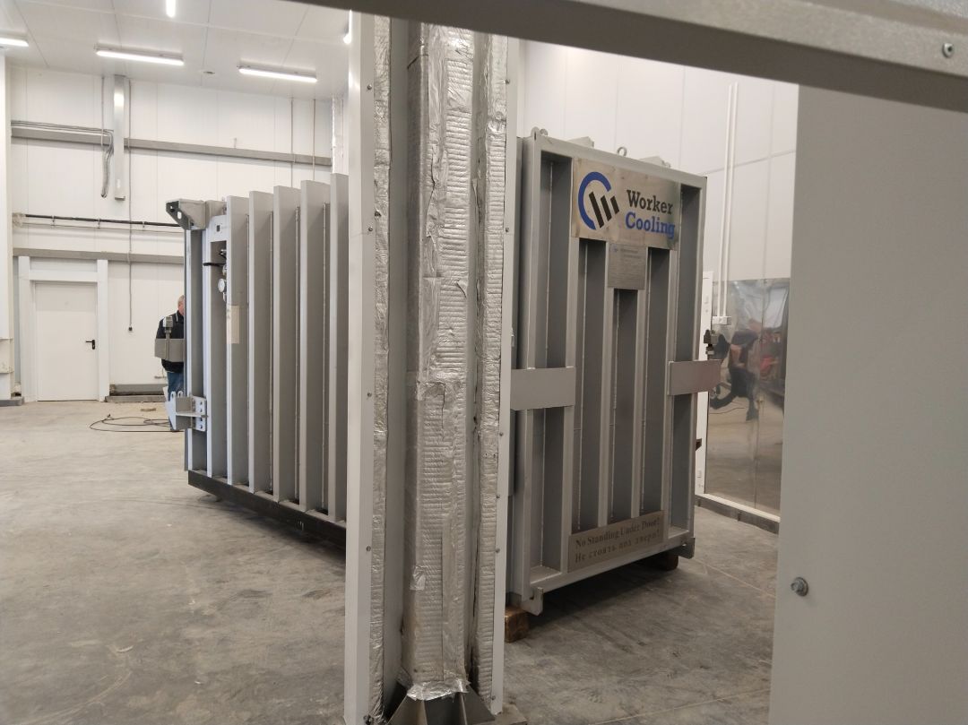 камера вакуумного охлаждения салатов