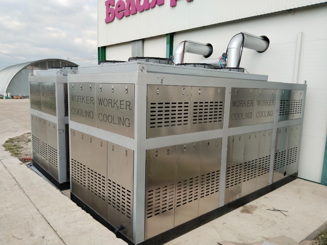 камера вакуумного охлаждения салатов