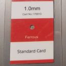 калибровочные карточки для металлодетектора