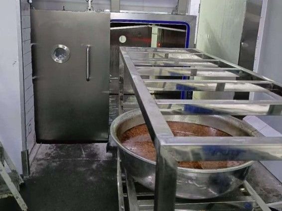 камера вакуумного охлаждения готовых блюд