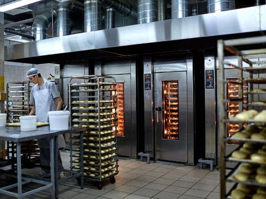 вакуумное охлаждение для пекарен