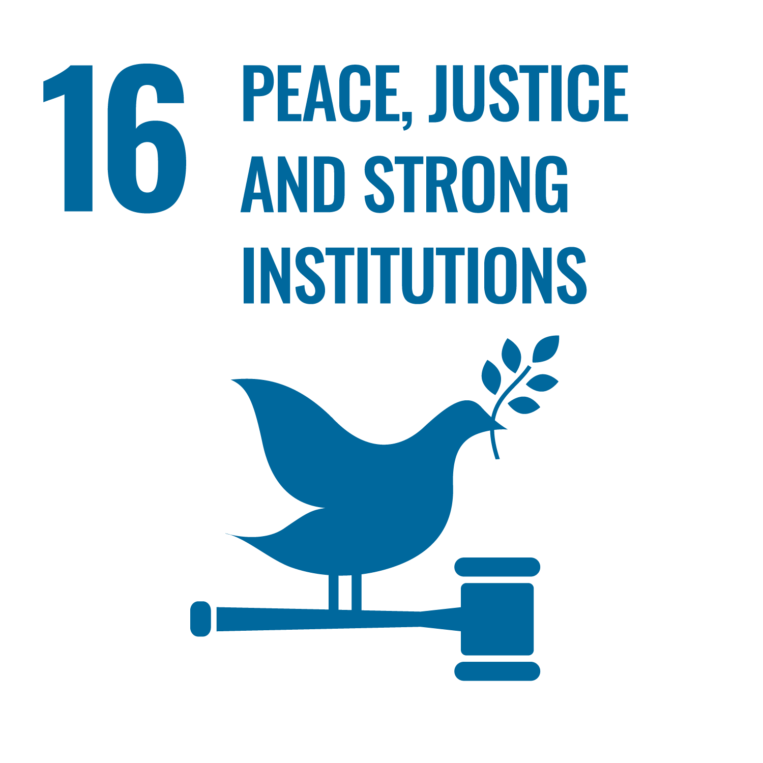 SDG 16 Peace, Justice and strong institutions