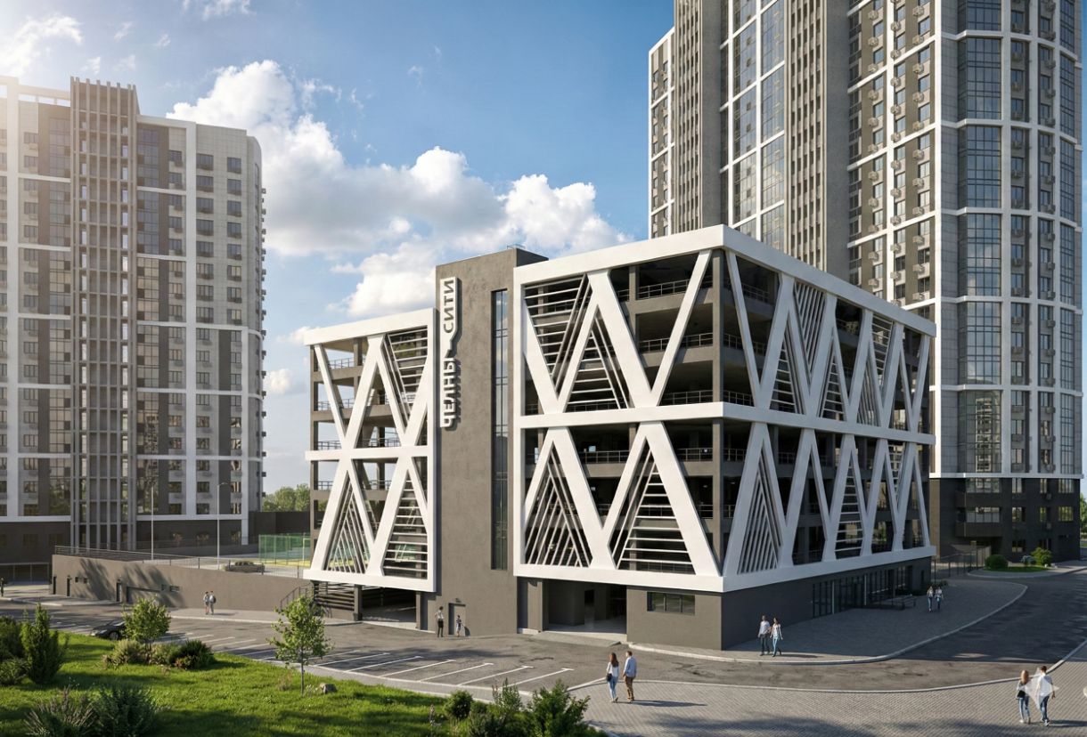 Паркинг и кладовые в ЖК «Челны Сити 1»