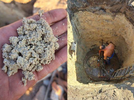 Мини ГНБ в песке и известняке