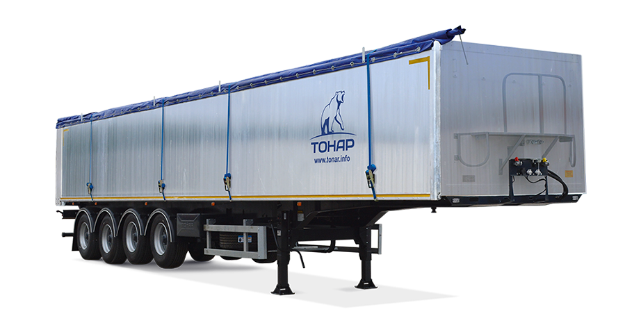 Полуприцеп Зерновоз Тонар SDP4-55, 9586