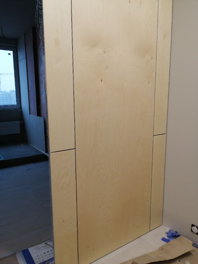 Стеновые панели из фанеры с расшивкой