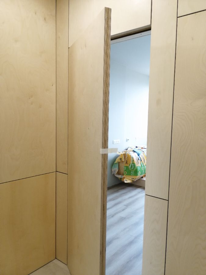 Панели из фанеры с расшивкой