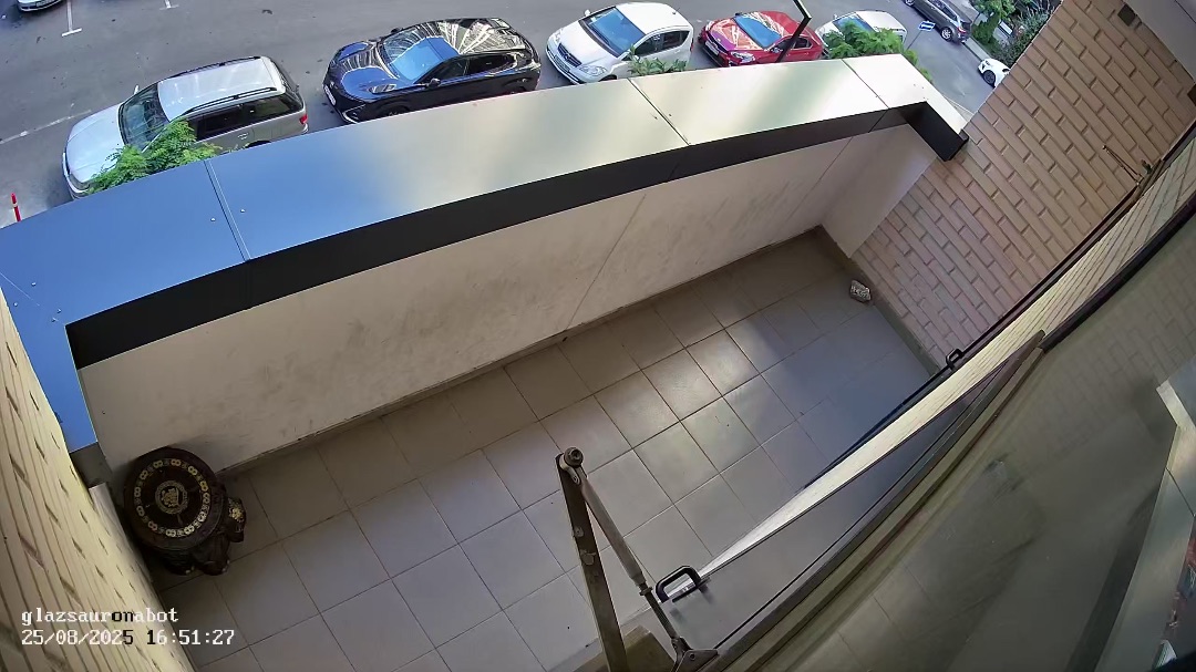 Видеонаблюдение на общем балконе в МКД