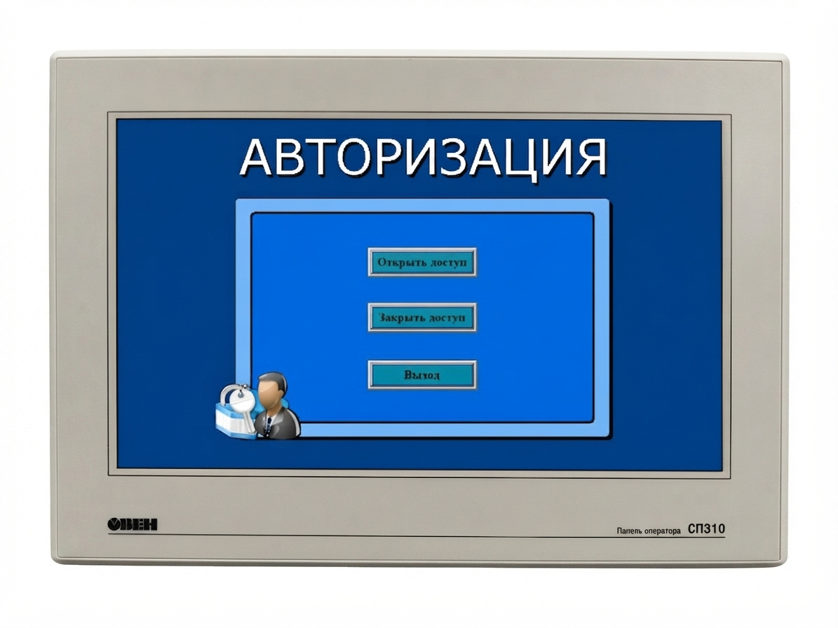 ЖК панели оператора диспетчеризация Одисс