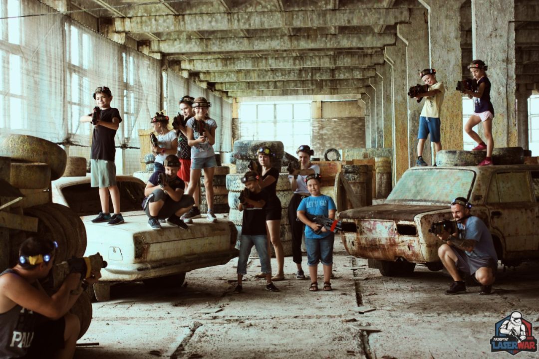 Лазертаг - игра для детей и взрослых
