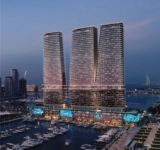 📈 Брендовая набережная Дубая — W Residences (Башня 3) от ARADA