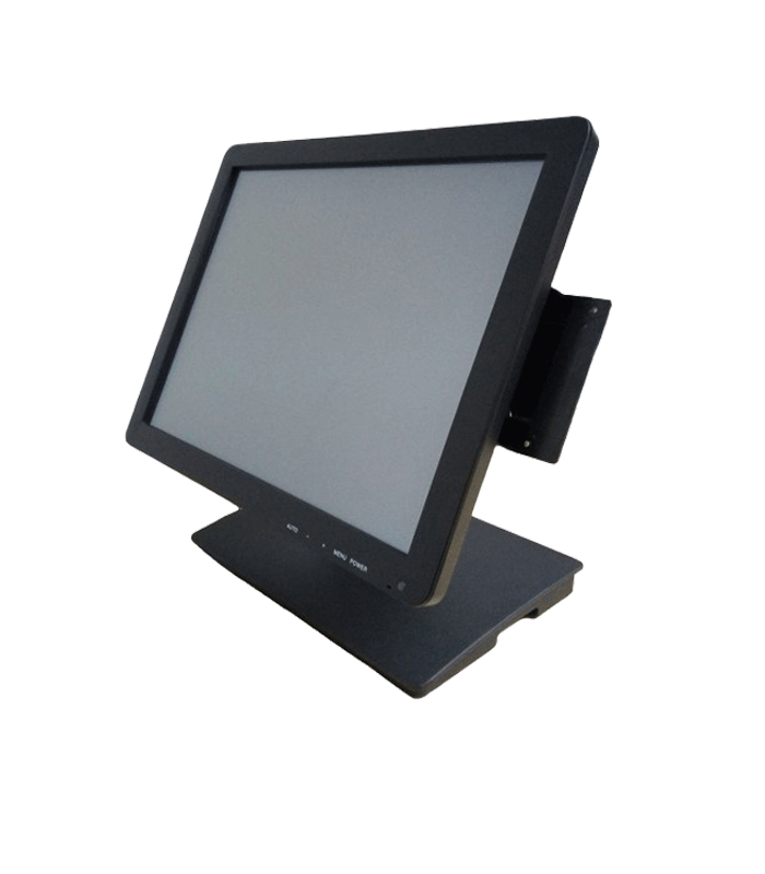 Монитор LED 15“ OL-1504T, сенсорный, безрамочный, черный USB, с усиленной подставкой, MSR (1+2+3) USB