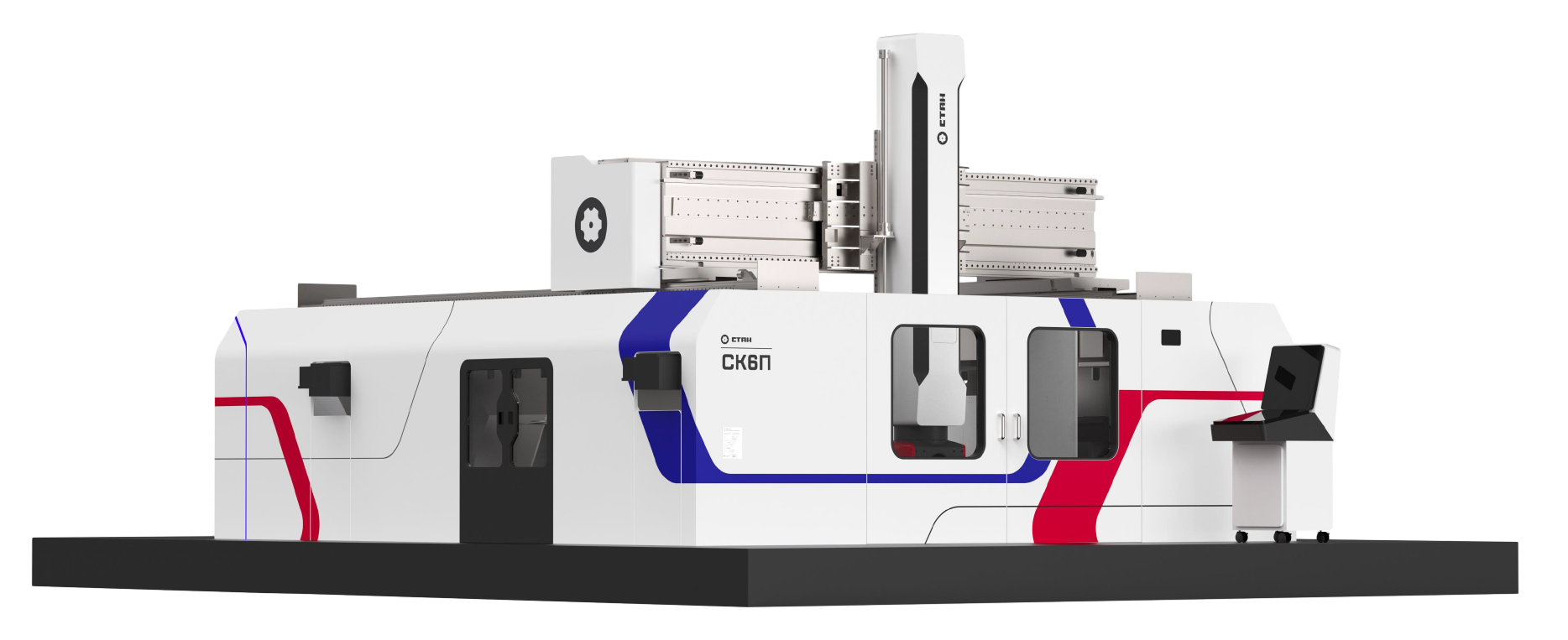 СК6П200 Портальный обрабатывающий центр (Станок фрезерный Российского производства)