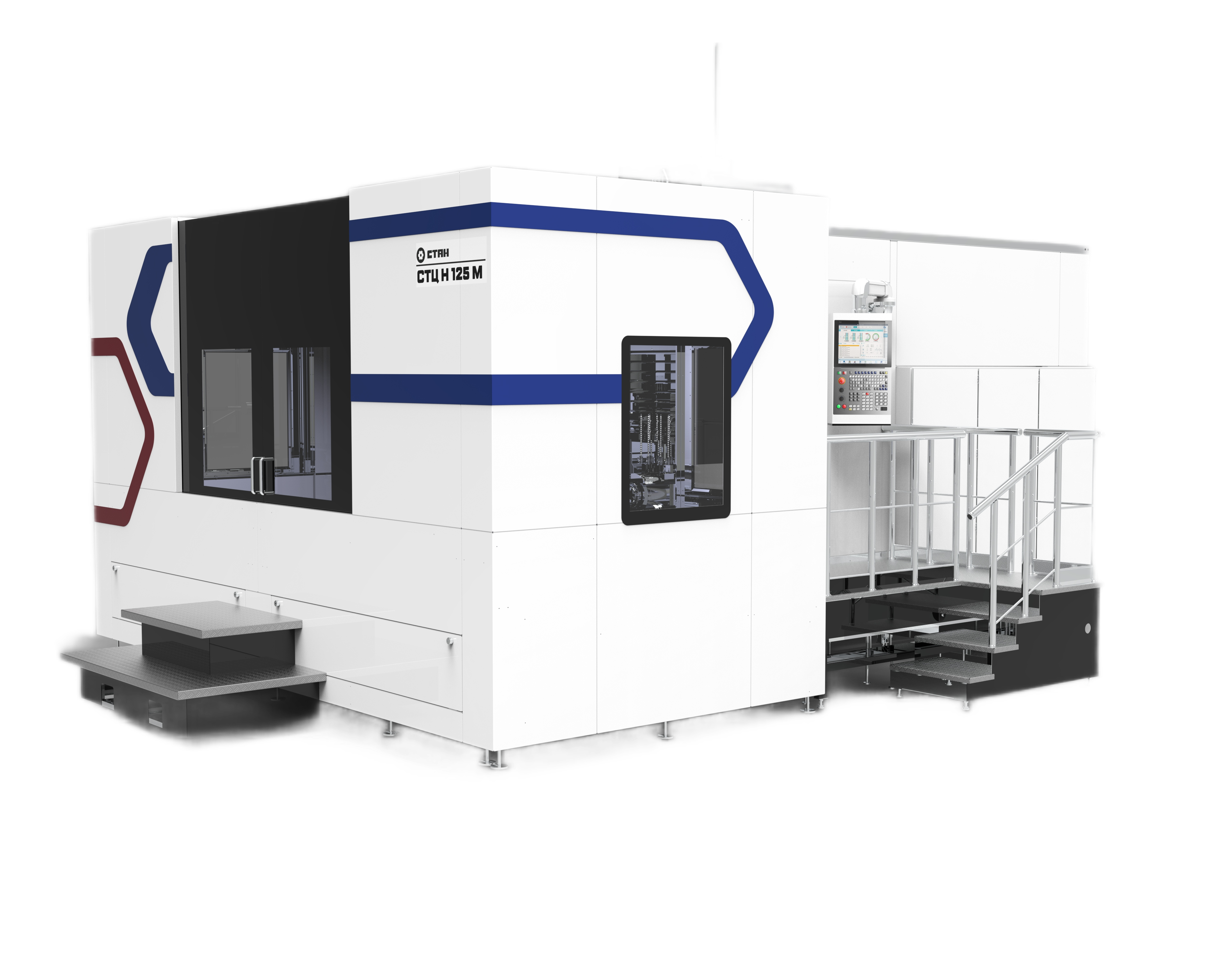 Обрабатывающий центр СТЦ Н 125М станок ЧПУ