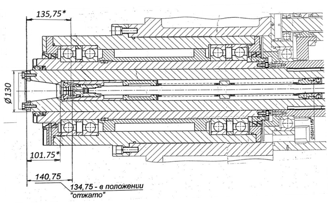 Шпиндельная бабка станка чпу