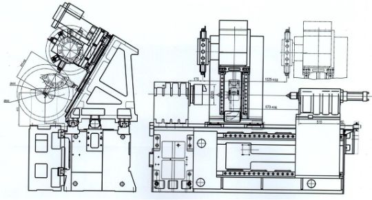 Рабочая зона станка с чпу