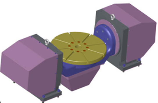 Стол наклонно-поворотный для станка ЧПУ VMB55