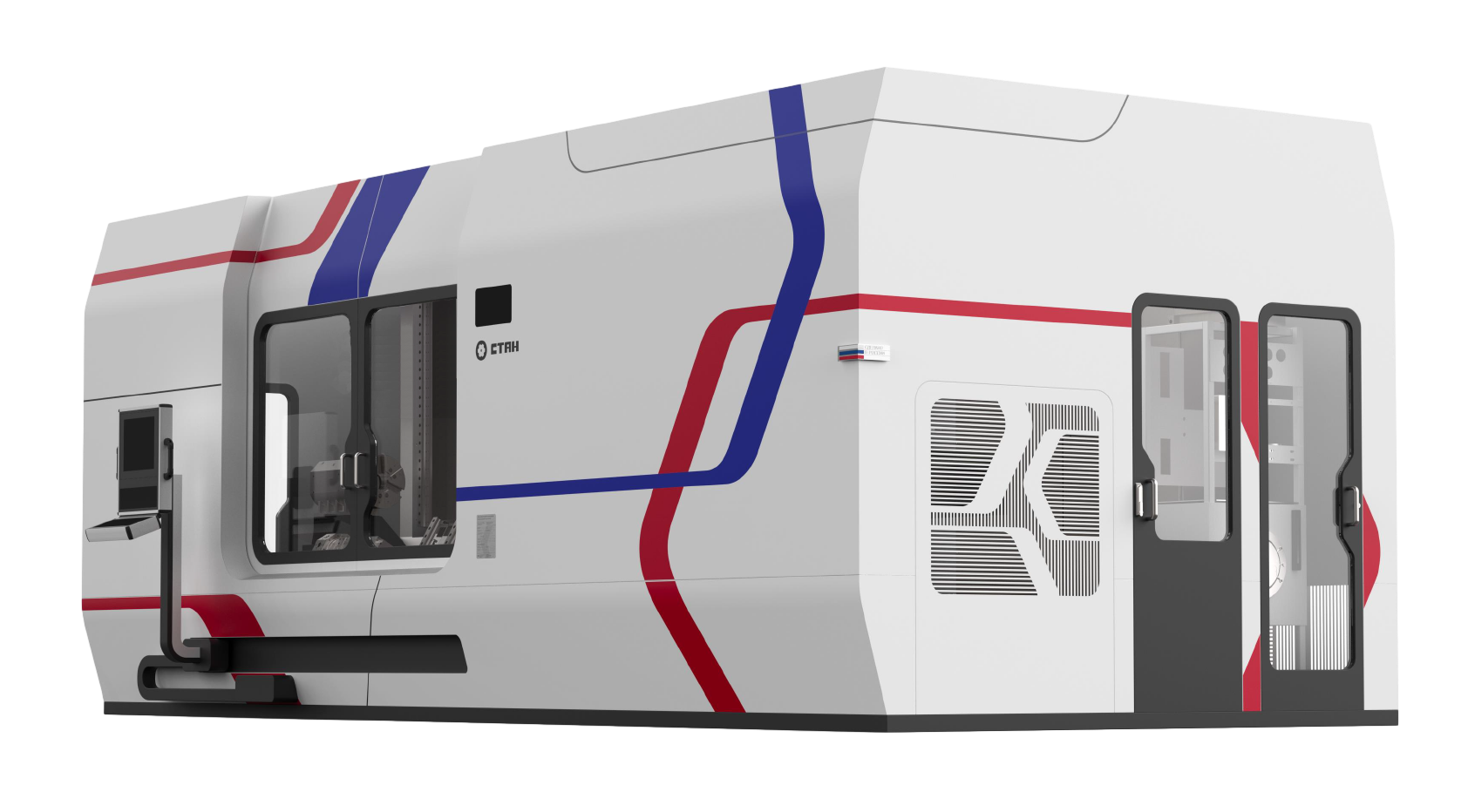 Токарный обрабатывающий центр модели 1728-1 станок ЧПУ