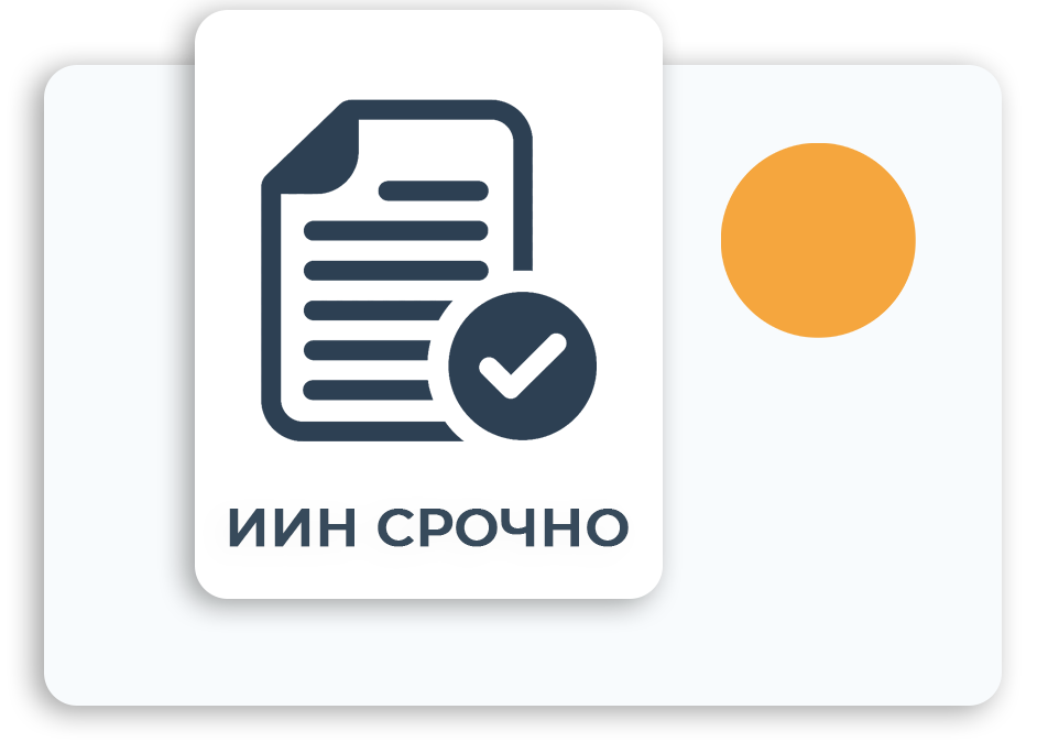 Консультационные услуги по оформлению ИИН Казахстана 1-2 дня