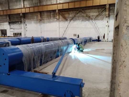 монтаж мостового крана