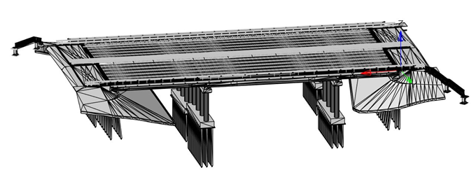 подложек PDF и IFC-моделей мостов и линейных сооружений