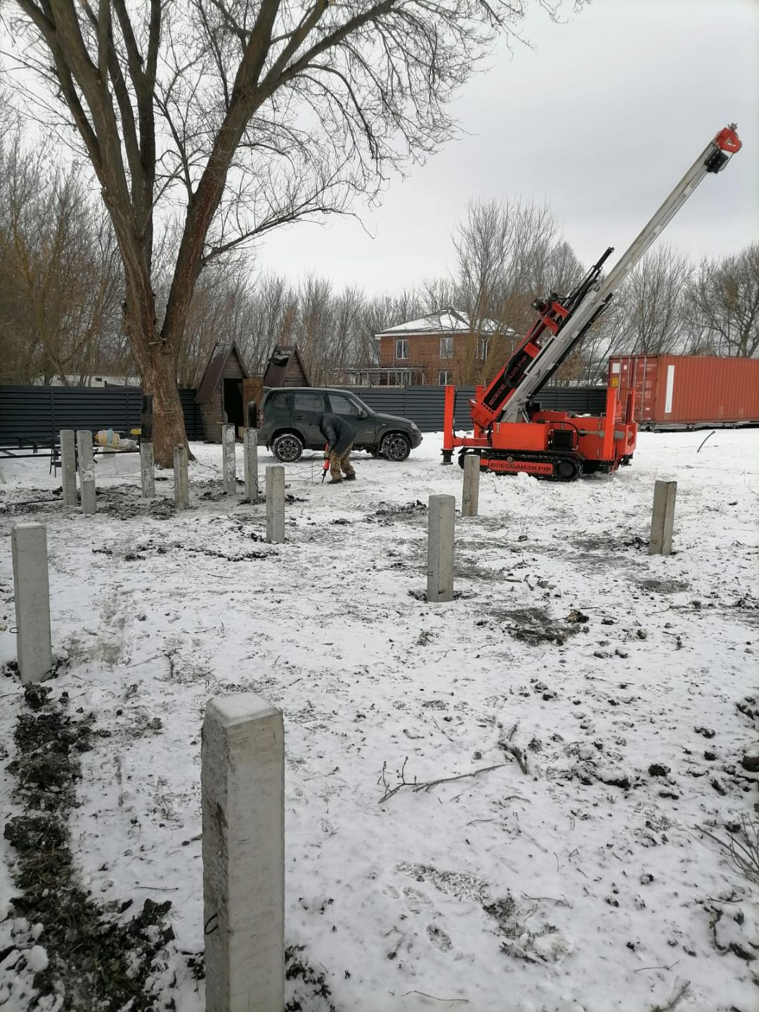 МОНТАЖ Ж/Б СВАЙ В г.ВОРОНЕЖ