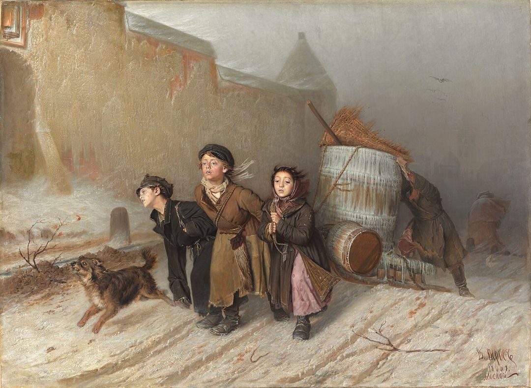 Vasily Perov "Troika". 1866