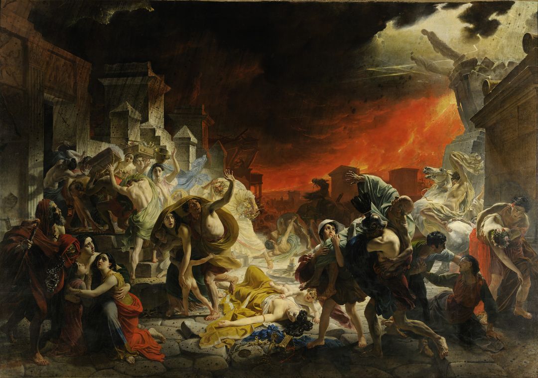 Karl Bryullov "The Last Day of Pompeii." 1799-1852